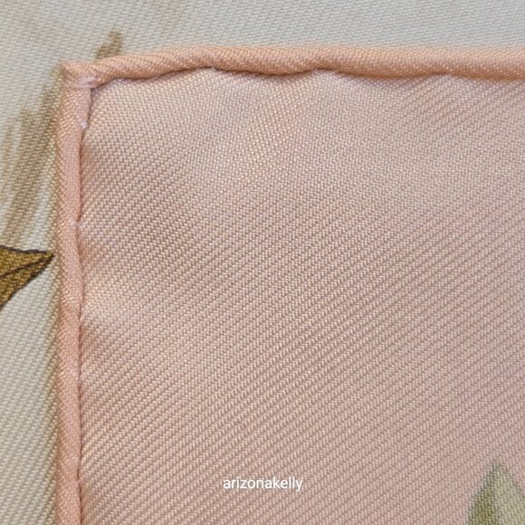 *RARE* Salvatore Ferragamo Omaggio a DePisis Silk Scarf Hand Rolled - Picture 6 of 16